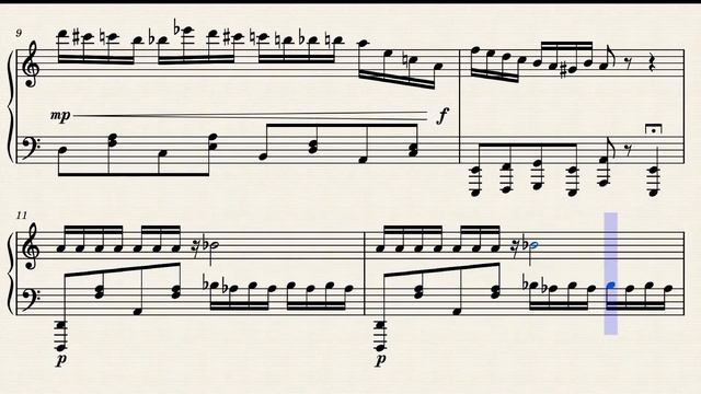 Rush E but it's the flight of the bumblebee (score) смотреть онлайн