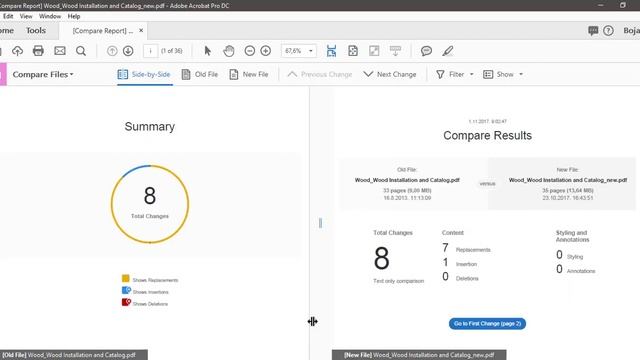 How to Compare Files in Adobe Acrobat DC смотреть онлайн