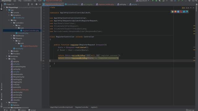 Laravel 9 Build a rest api authentication - Build a chat app using React Native and Laravel смотреть онлайн