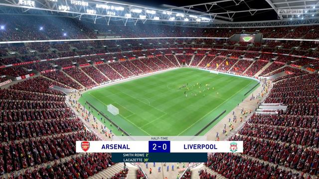 FIFA 22 - Arsenal vs. Liverpool - EFL Cup Full Match PS5 Gameplay | 4K смотреть онлайн
