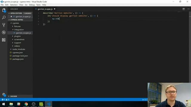 Cypress.io - five-minute introduction смотреть онлайн