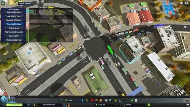 Cities: Skylines Mod Overview - Traffic Manager смотреть онлайн