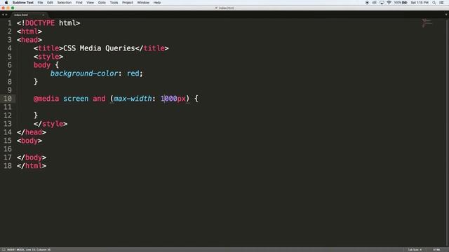 CSS Media Queries Tutorial смотреть онлайн