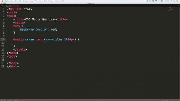 CSS Media Queries Tutorial