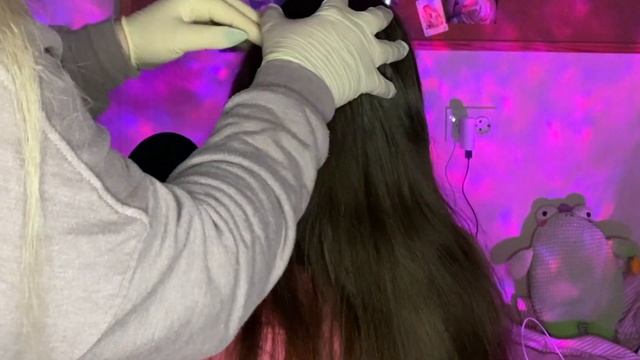 АСМР?[Расчесывание волос]/ASMR?[Hair Brushing] смотреть онлайн