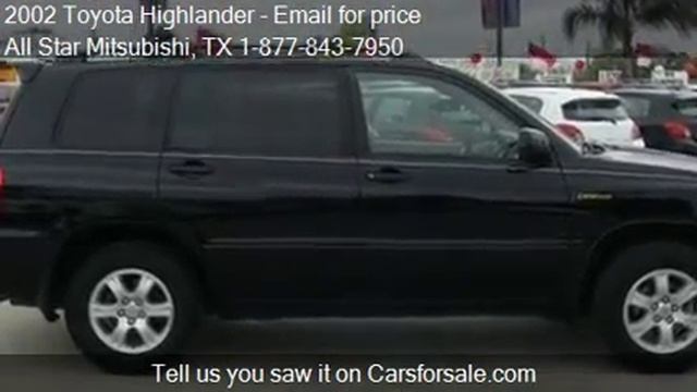 2002 Toyota Highlander Limited AWD 4dr SUV for sale in Corpu смотреть онлайн