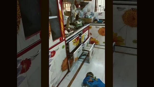 Beautiful Modular kitchen Design #shortvideo #modular смотреть онлайн