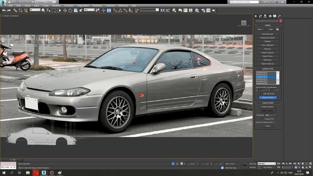 Как поставить камеры в 3ds max (тюнинг авто) смотреть онлайн