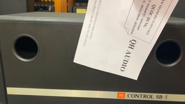 Test sup hơi JBL control SB-5, phòng 30m2 /1 quả thì ok luôn, sở hữu 4 bass 18 trên 1 thùng ??? смотреть онлайн