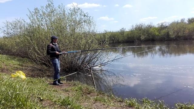 Летний Боковой кивок на течении (с подводной съёмкой)
