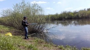 Летний Боковой кивок на течении (с подводной съёмкой)