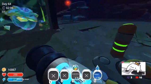 Slime Rancher Let's Play (Part 8) |ft. Bongo Cat Cam| смотреть онлайн