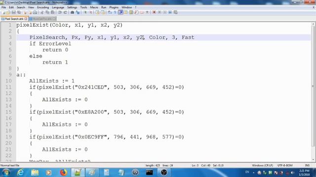 Autohotkey pixelSearch: Search for multiple pixels смотреть онлайн