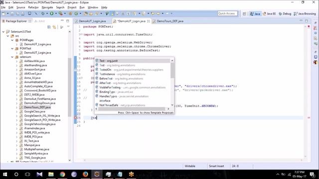 Online Selenium Training Batch - Session on Page Object Model смотреть онлайн