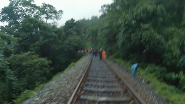 40 МЕГА ТРИП НА ДУДХСАГАР! Пешком по шпалам 24 км через джунгли! Самый большой водопад в Гоа. Индия смотреть онлайн