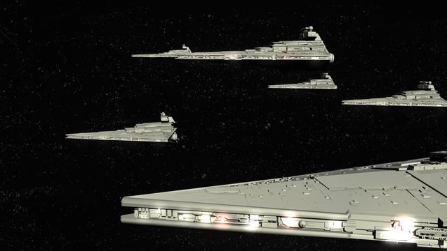 Epic Space Battle: Galactica Vs. Star Wars (Animation) смотреть онлайн