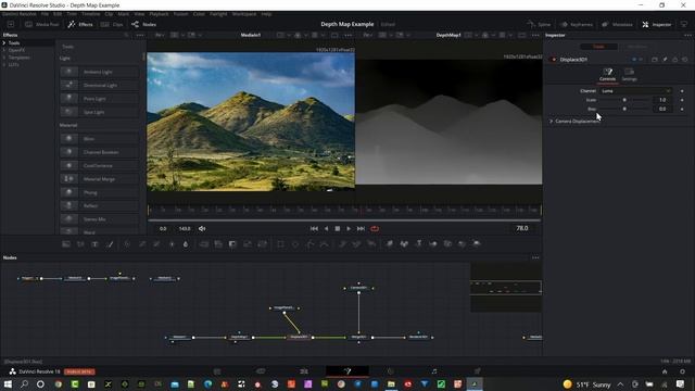 Davinci Resolve 18 Automatic Depth Maps смотреть онлайн