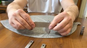 Делаем прямые спуски на ноже с минимальным сведением без перегрева.