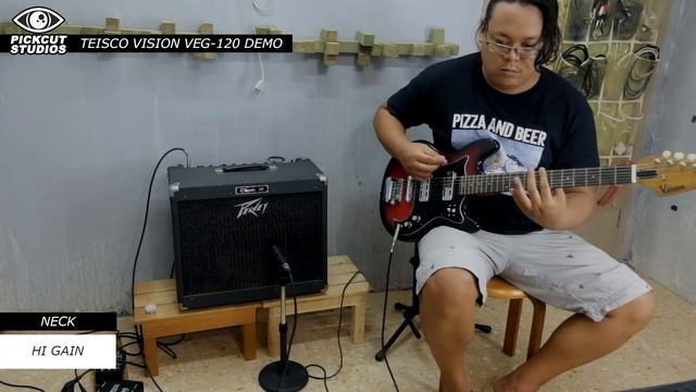 Can a 1960's Guitar Djent ? | Teisco Vision VEG 120 | BLACK FOIL PICKUPS | Peavey Classic 30 смотреть онлайн