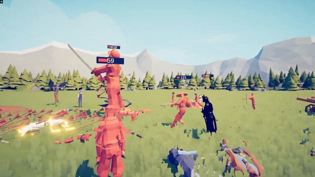 DYNASTY + KATANA TEAM vs BOSS TEAM | TABS - Totally Accurate Battle Simulator смотреть онлайн