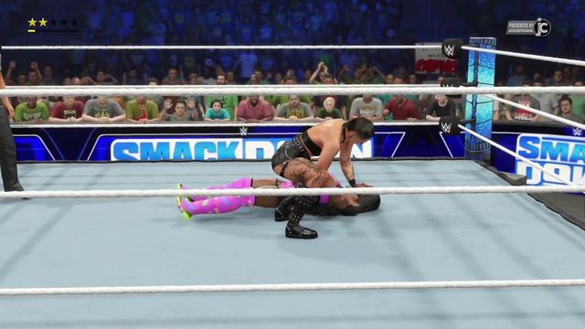 WWE 2K23 Universe - Smackdown - Naomi vs Rhea Ripley - Intercontinental Championship Rematch смотреть онлайн