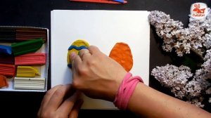 2 КЛАСС Лепим из пластилина Пасхальные Яйца