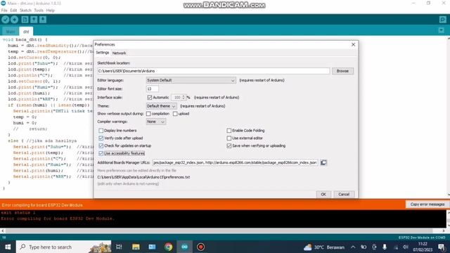 Error Compiling for board ESP32 Dev Module | How to fix Error compiling ESP32 Board смотреть онлайн
