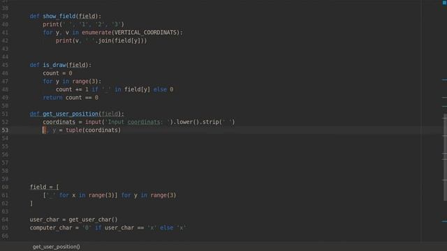 [Задачи для новичков] Игра "Крестики-нолики" смотреть онлайн