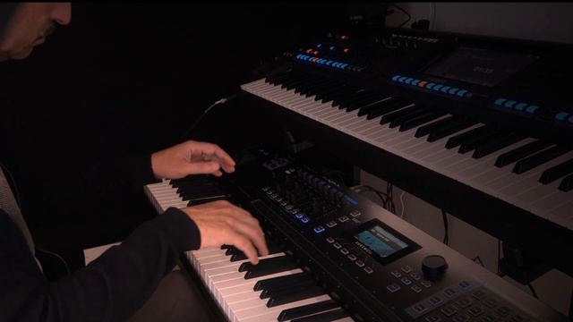 Piano cover - Françoise Hardy - Message Personnel - Yamaha Genos + Kurzweil K2700 смотреть онлайн