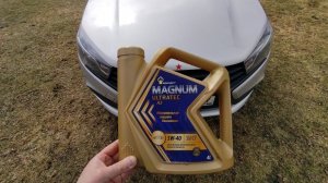 Лада Веста,,,Роснефть А3 5w40,,,промежуточный отзыв !!!