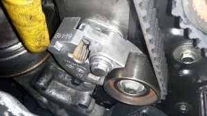 "ГТ" Нюанс при натяжке ремня ГРМ на двиг D4EA от Kia/Hynday.