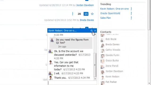 Oracle Social Network: Basics of Chats (Release 8) смотреть онлайн