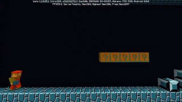 Super Mario Bros 1-1 & 1-2 (Minecraft) смотреть онлайн