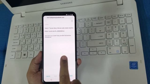 LG V40 ThinQ (LM-V405) FRP/Google Lock Bypass Android 8.1.0 WITHOUT PC
