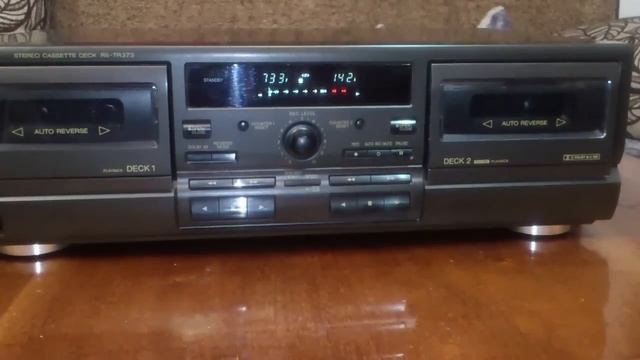Двухкассетная дека Technics RS-TR373. смотреть онлайн