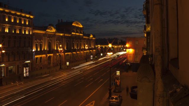 Nevsky Timelapse смотреть онлайн