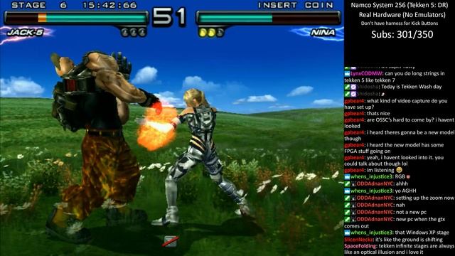 Tekken 5 Dark Resurrection - System 256 Arcade Playthrough (No Kick Buttons) [4K/60fps] смотреть онлайн