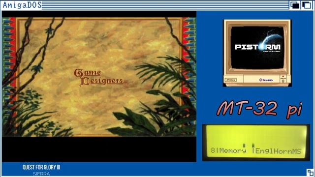 19 Games For ScummVM 2.2.0 On Amiga 500+ And MT32-Pi Midi Support On True MT-32 Mode - Pistorm-Emu6