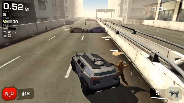Zombie Highway 2 | gameplay (Hacked) смотреть онлайн
