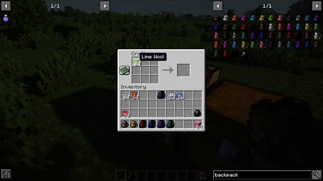 Minecraft 1.16.5 - Useful Backpacks Mod смотреть онлайн