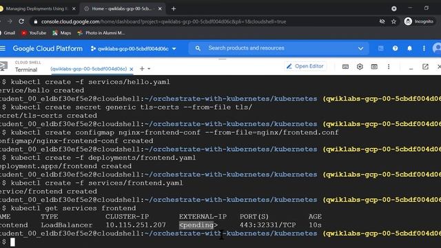 Managing Deployments Using Kubernetes Engine|| Qwiklabs || Google Cloud смотреть онлайн