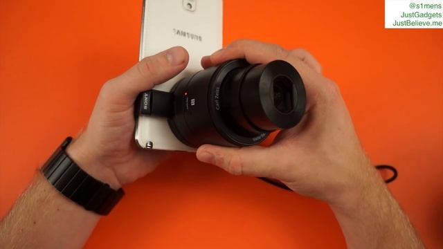 Смартограф Sony DSC-QX100: распаковка, первые впечатления смотреть онлайн