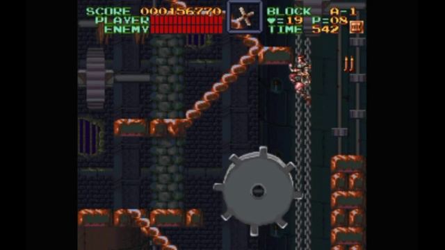 Super Nintendo (Snes) 16-bit Super Castlevania IV Stage 10 (A)