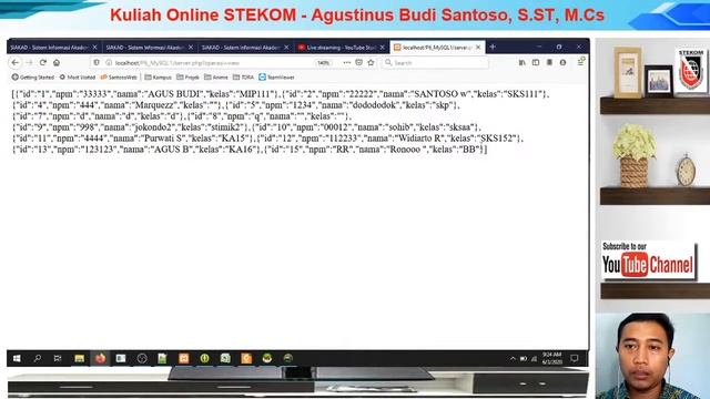 Review Penugasan Mobile eclipse Projek database Sesi15 Kuliah online Kelas Karyawan di AMBRAWA смотреть онлайн