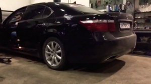 LEXUS LS460 ЧУМОВОЙ ВЫХЛОП !!!