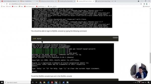 Installing Linux, Apache, MySQL, PHP (LAMP) Stack on Ubuntu 20.04