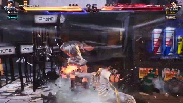 ASUKAS WALL SPLAT IN TEKKEN 8 смотреть онлайн