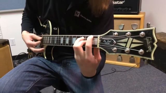 1982 Gibson Les Paul Custom смотреть онлайн