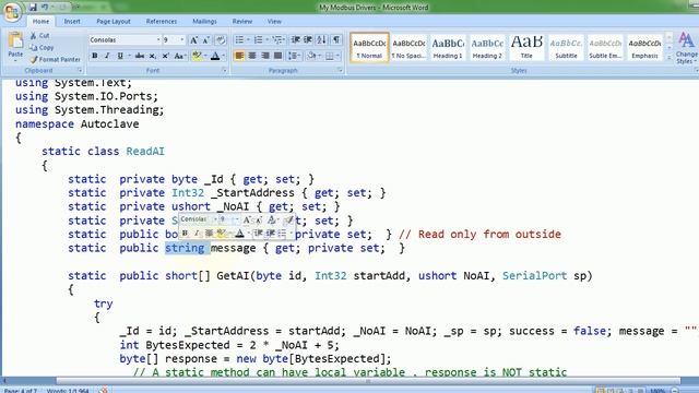 11 Modbus RTU Protocol Read Input Reg Driver 1 смотреть онлайн
