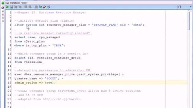 18 Oracle Database 11g DBA Exam 053 Managing Resources смотреть онлайн